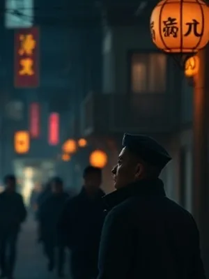 《暗河摆渡》封面，地下河上的一盏孤灯与船桨