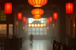 《回声档案室》横版封面，卷宗与回音壁的弧形轮廓